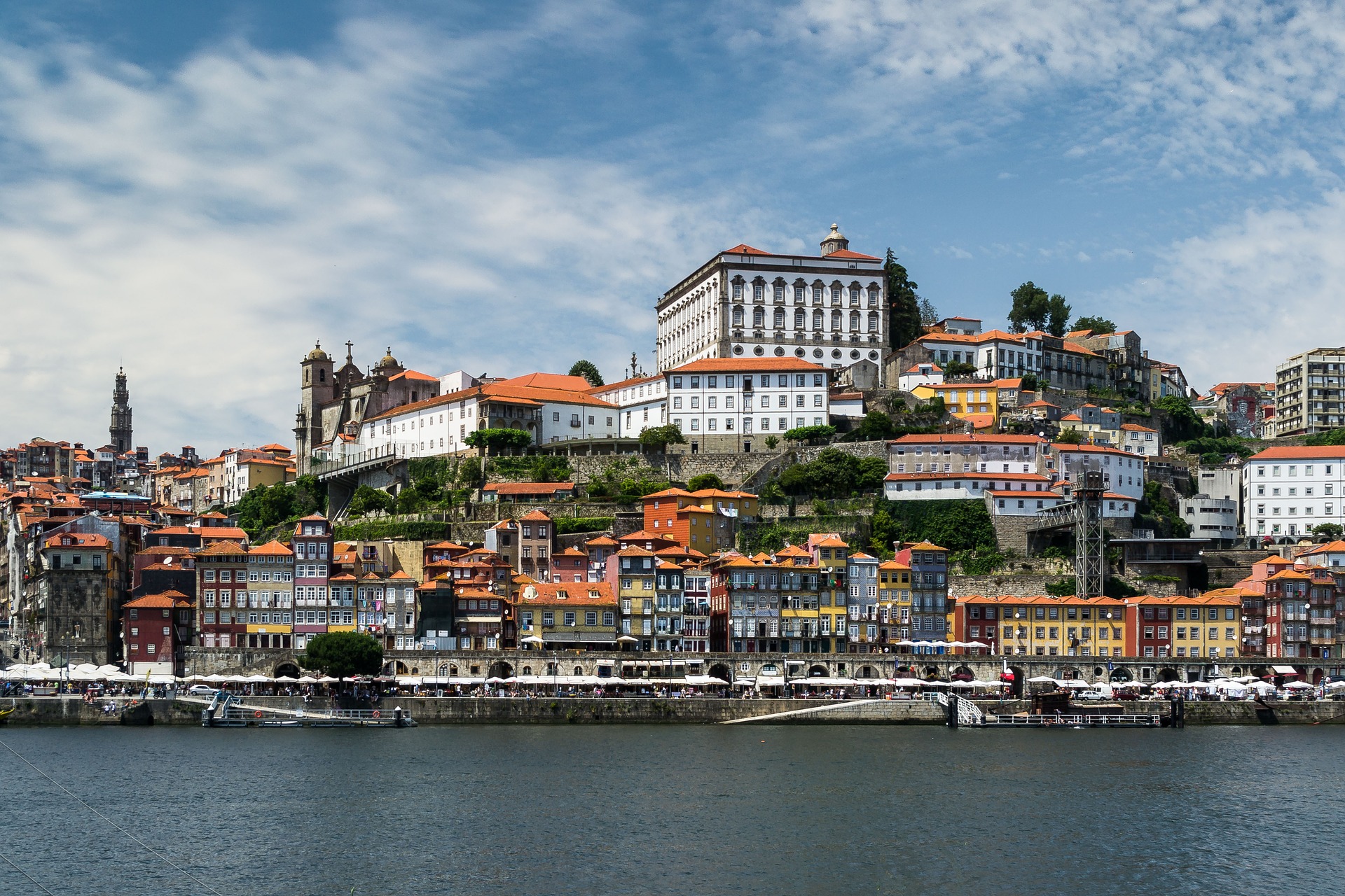 Vista do Porto, em Portugal
