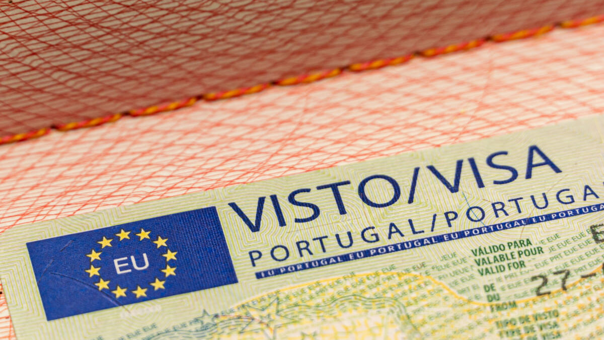 Documento de visto português